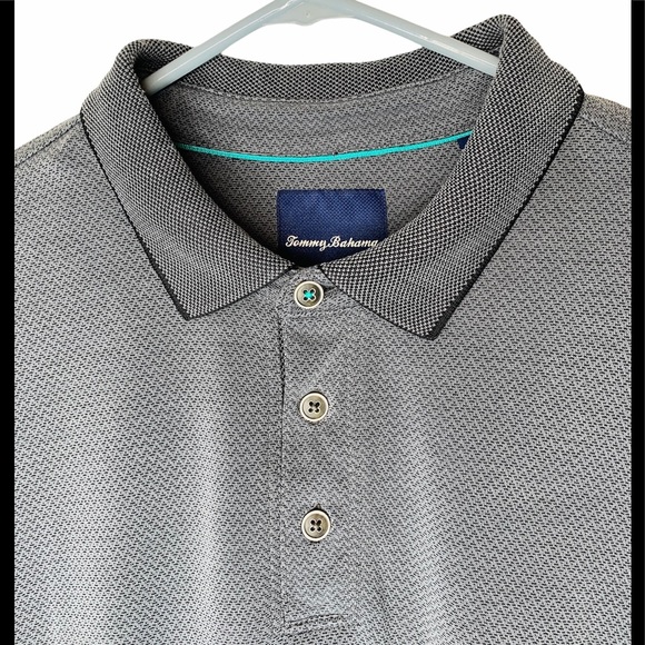Tommy Bahama Men’s XL Polo Gray - Picture 3 of 13